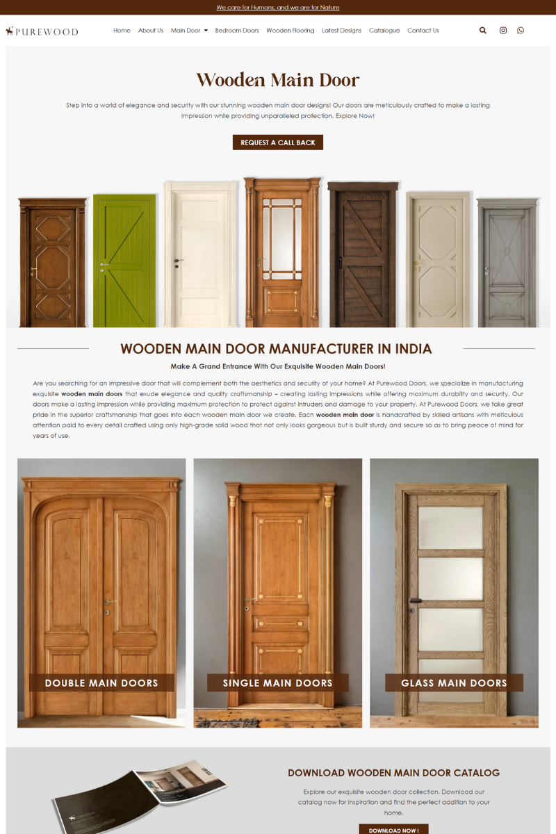 3. Purewood Doors - Category